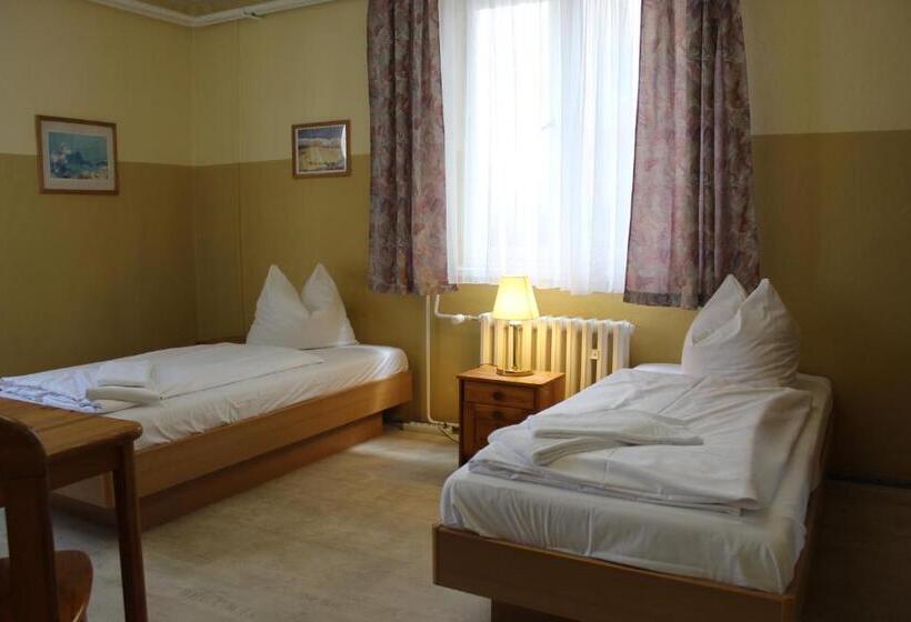 Standard Fyrbäddsrum Delat Badrum, Pension Schwalbenweg
