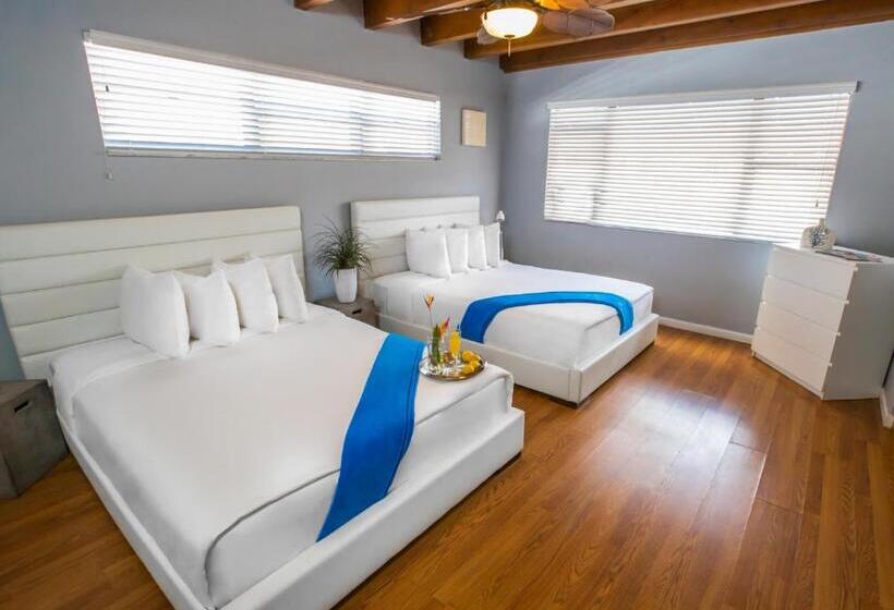 חדר משפחתי, Hollywood Beach Suites And