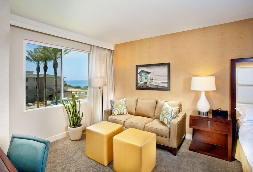 스탠다드 룸 더블 침대 바다 전망, Cape Rey Carlsbad Beach, A Hilton Resort & Spa