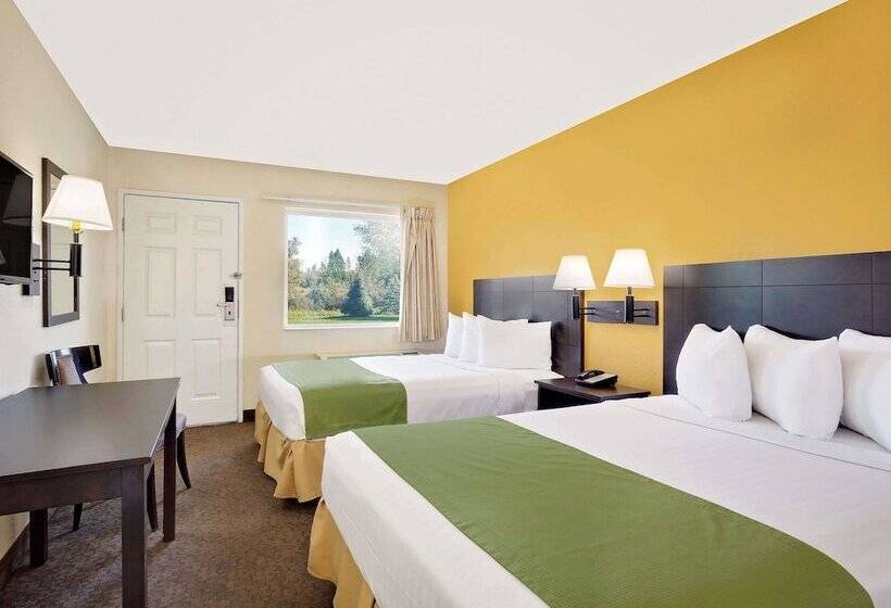 Номер Стандарт 2 Двуспальные Кровати, Howard Johnson By Wyndham Las Vegas Near The Strip