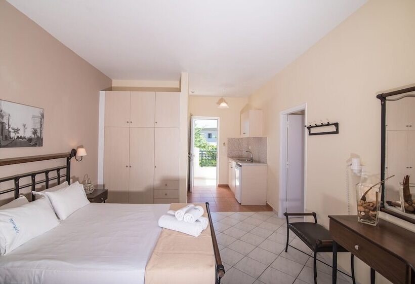 2침실 아파트 풀장 전망, Maistrali Hotel Zante