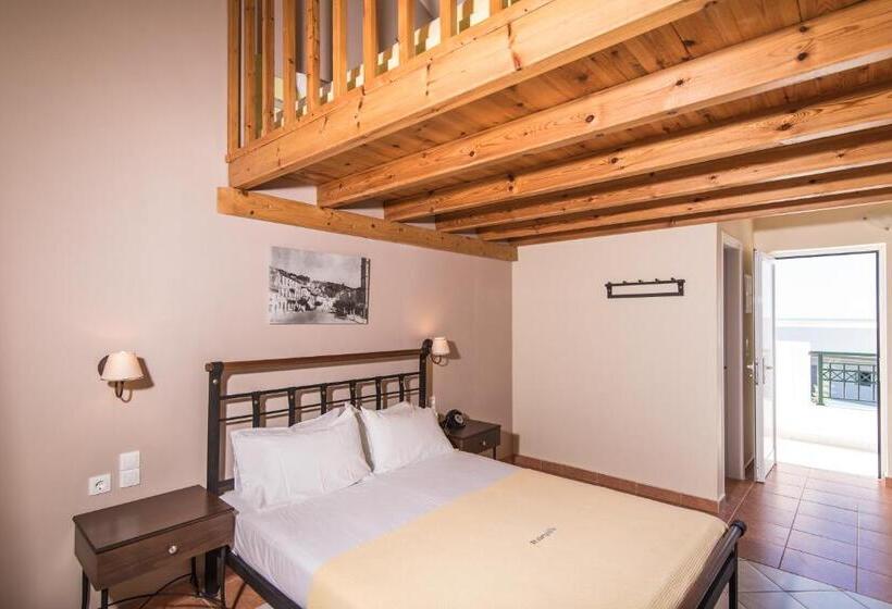 패밀리 룸 풀장 전망, Maistrali Hotel Zante