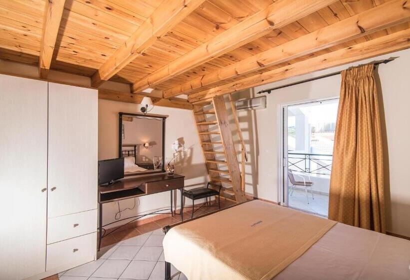 패밀리 룸 풀장 전망, Maistrali Hotel Zante