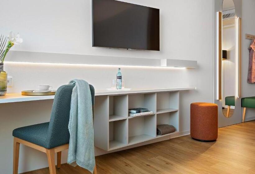 장애인을 위한 스탠다드 룸, Hey Lou Hotel Karlsruhe Messe