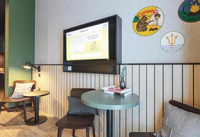 إستديو قياسى مزود بشرفة, Acora Potsdam Living The City