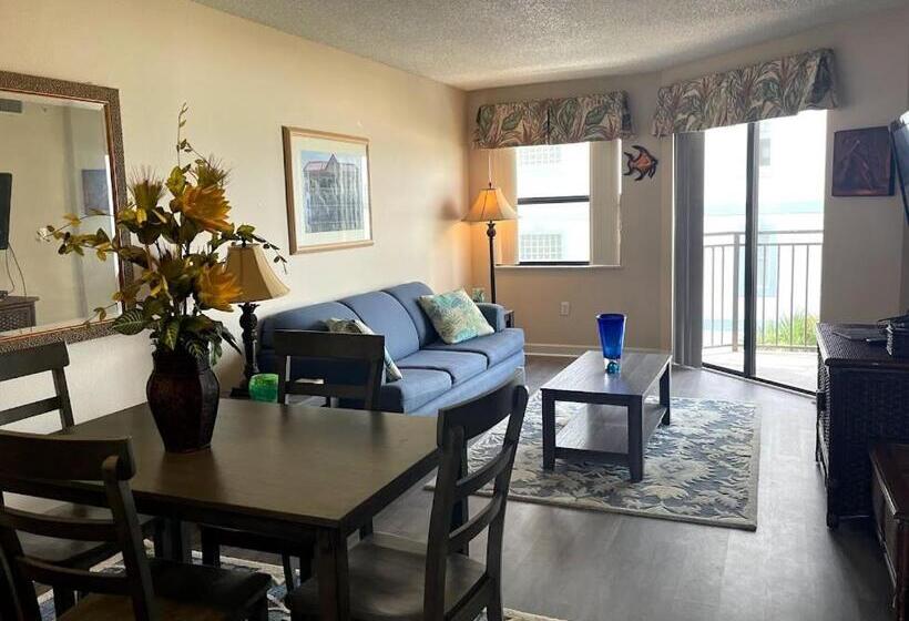 침실 2개 아파트, Beachfront Condo Ocean View