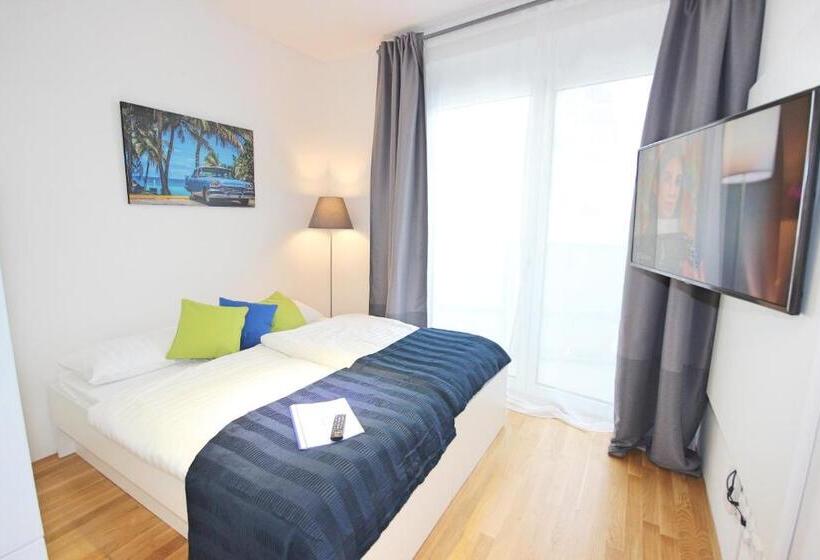 آپارتمان لوکس 1 خوابه, Apart Hotel Messe Munich   My Room Apartments