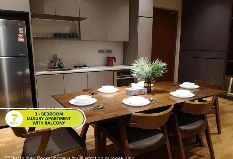 سوئیت دلوکس 3 خوابه, 7stonez Suites Geo38 Genting Highlands