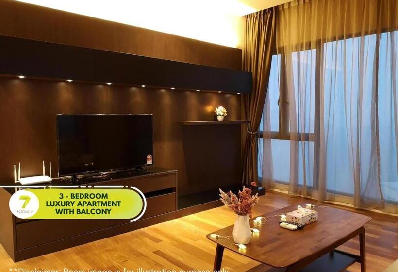 سوئیت دلوکس 3 خوابه, 7stonez Suites Geo38 Genting Highlands
