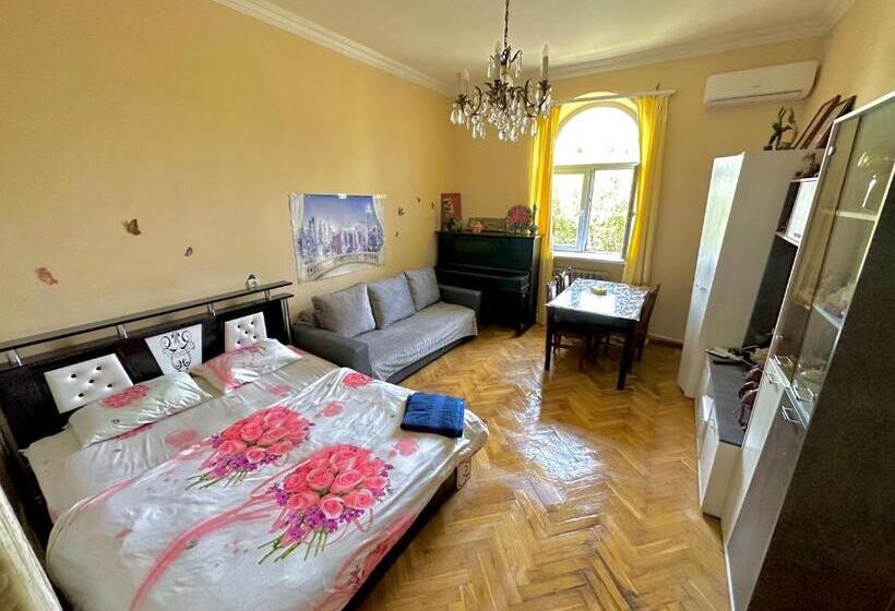 اتاق استاندارد با چشم‌انداز باغ, Karson Family Hostel & Guest House