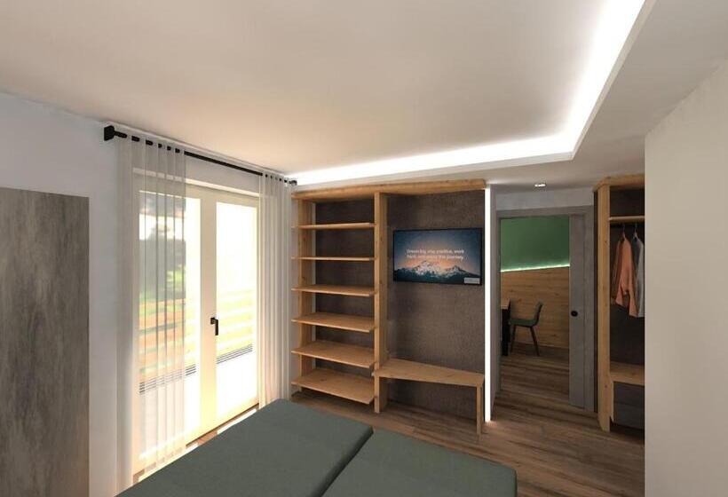 디럭스 패밀리 룸, Berg Hotel Latemar Spitze