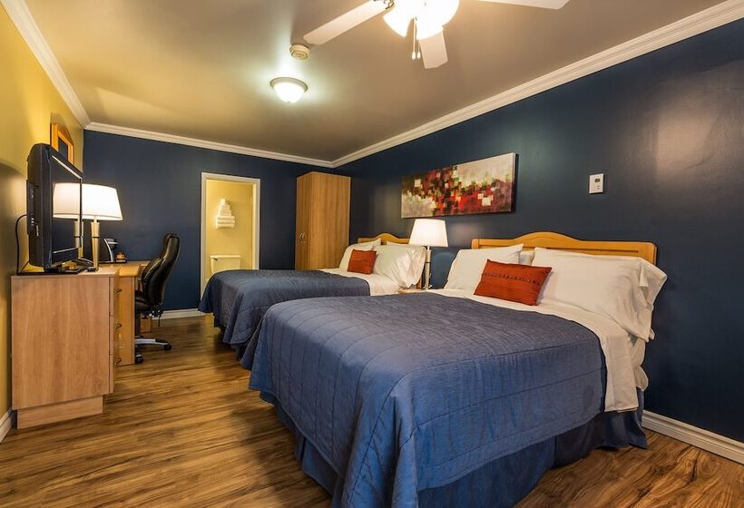 Номер Стандарт 2 Двуспальные Кровати, Motel Au Vieux Piloteux