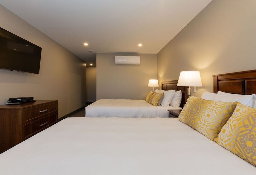 Номер Стандарт 2 Двуспальные Кровати, Motel Au Vieux Piloteux