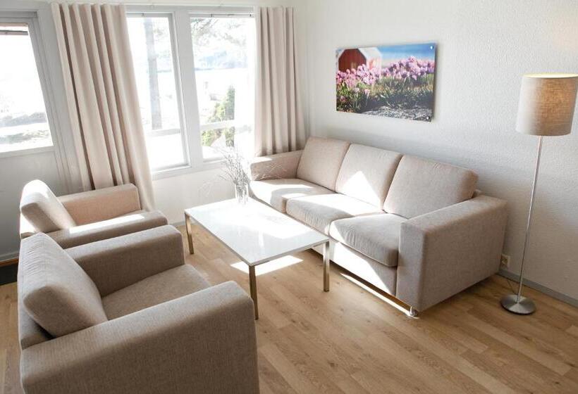 带2个卧室的公寓, Rosfjord Strand
