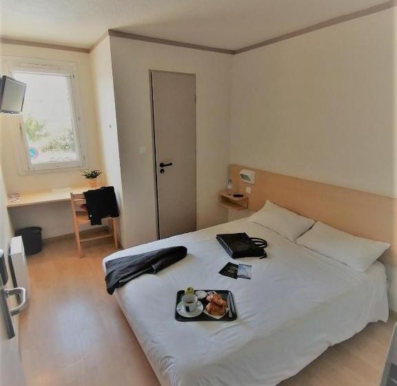 バス共有のスタンダードルーム, Fasthotel Montpellier Ouest   Un Hôtel Fh Classic