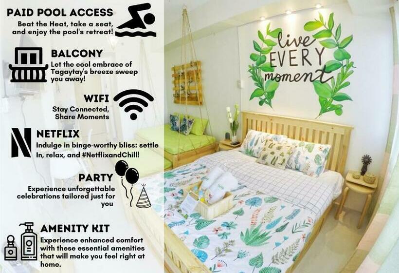 اتاق خانوادگی, Smdc Wind Residences, With Netflix And Wifi