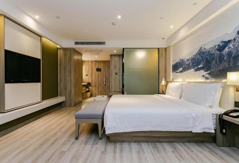 اتاق استاندارد با تخت بزرگ, Atour Hotel Chengdu Shuangliu International Airport
