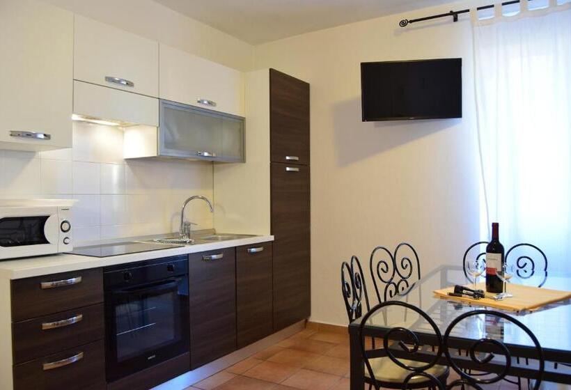 침실 2개 아파트, Residence Segattini