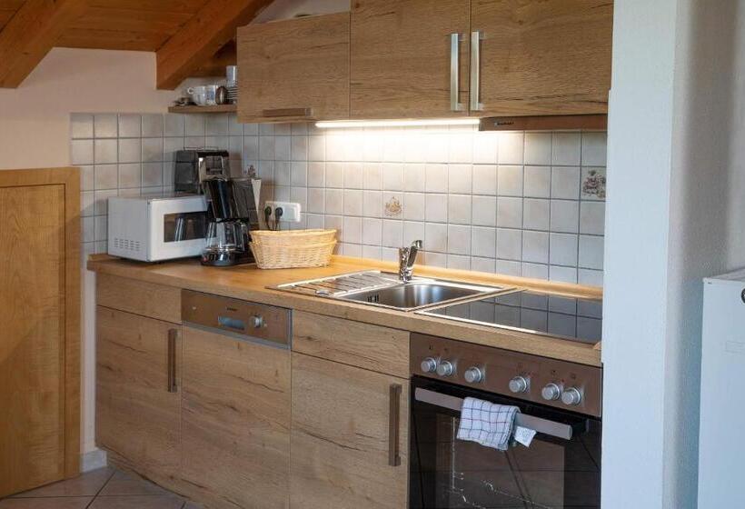 Апартаменты 1 Спальня с Видом, Berg Hotel Weingarten Garni
