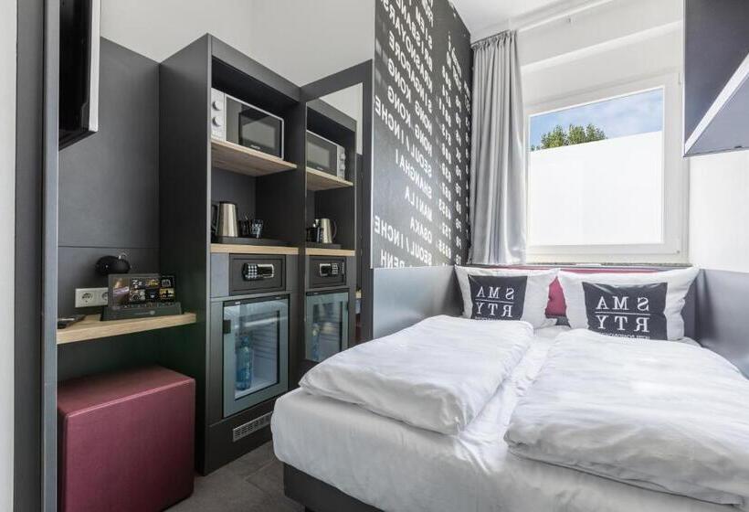 اتاق استاندارد, SMARTY Airport Cologne Hotel - KONTAKTLOSER SELF CHECK-IN