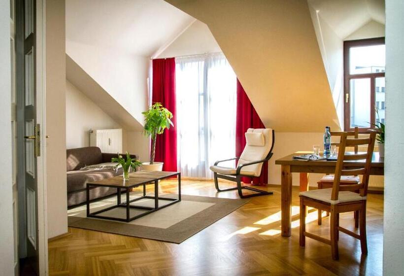 Апартаменты 1 Спальня, Aparthotel Am Zwinger