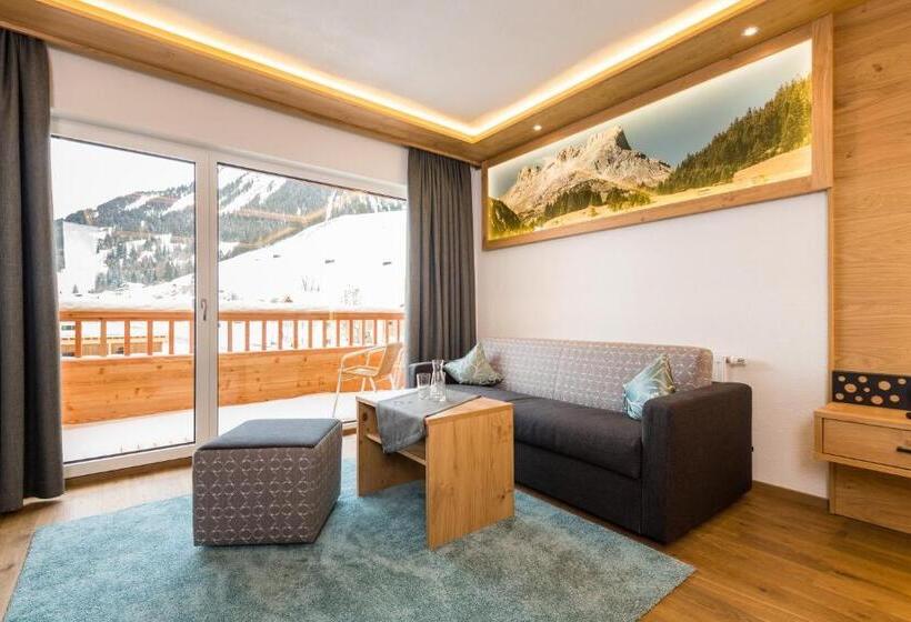 디럭스 주니어 스위트, Wohlfühlhotel Berg Heil