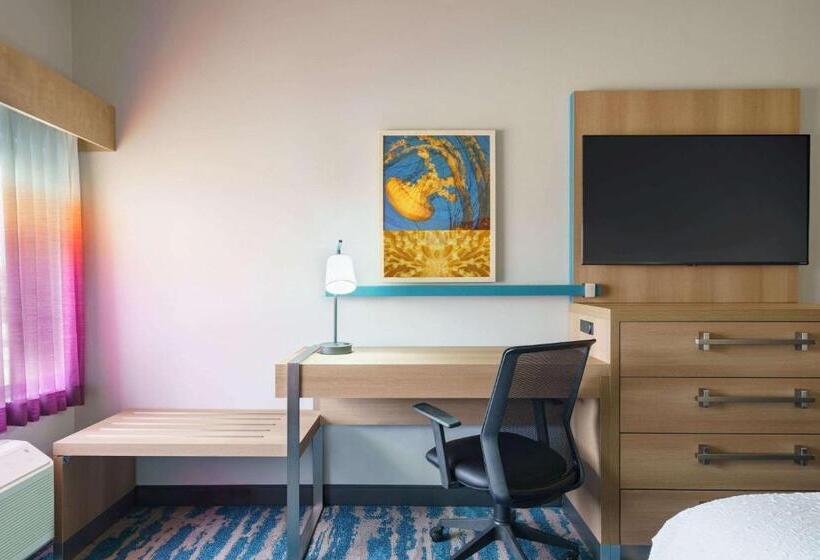 Номер Стандарт Кровать Кинг Адаптированный для Инвалидов, La Quinta Inn & Suites By Wyndham San Antonio Seaworld Lafb