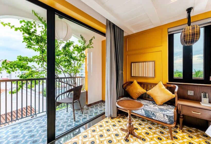 اتاق لوکس با چشم‌انداز شهر, Son Hoi An Boutique Hotel & Spa