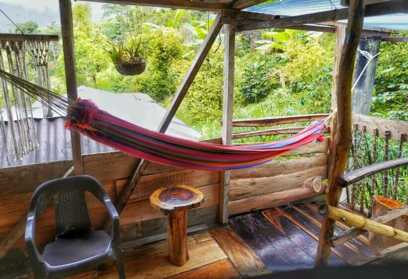스탠다드 발코니 룸, Habitación Colibrí, Pijao, Finca Flora Del Río