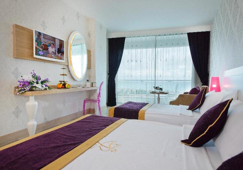 اتاق استاندارد با چشم‌انداز دریا, Raymar Resort & Aqua