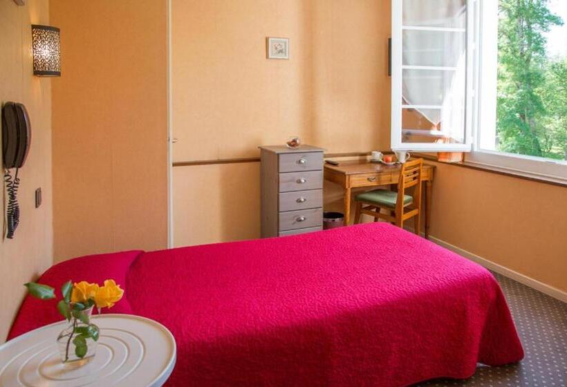 スタンダードシングルルーム, Hostellerie De La Roseraie