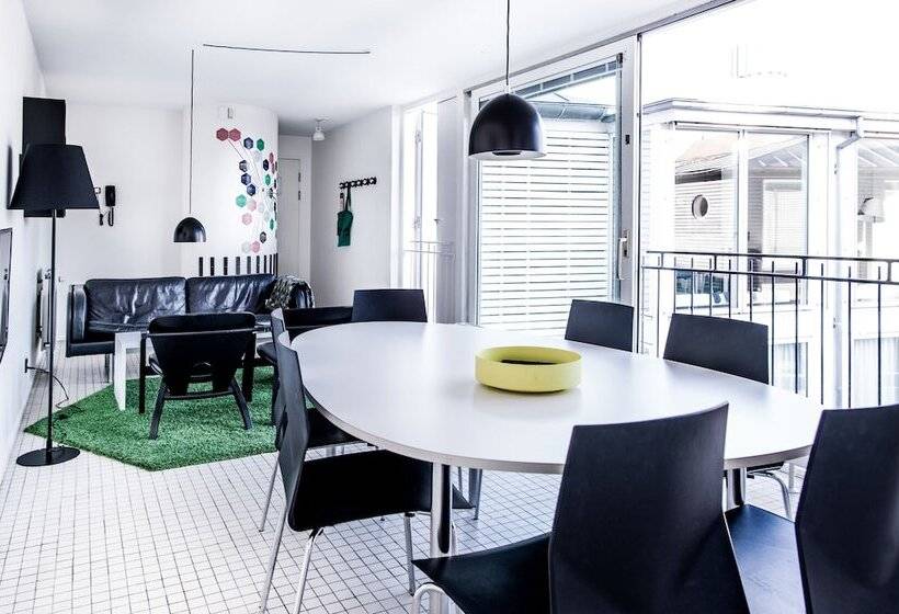 Апартаменты 2 Спальни Внутрение, Kolding Hotel Apartments