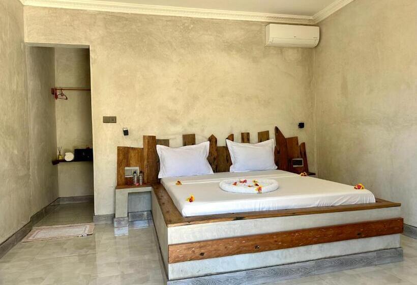 اتاق استاندارد با چشم‌انداز باغ, Jambo Beach Hotel Paje
