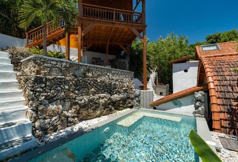 Полулюкс с Бассейном, Butterfly Villas Nusa Ceningan