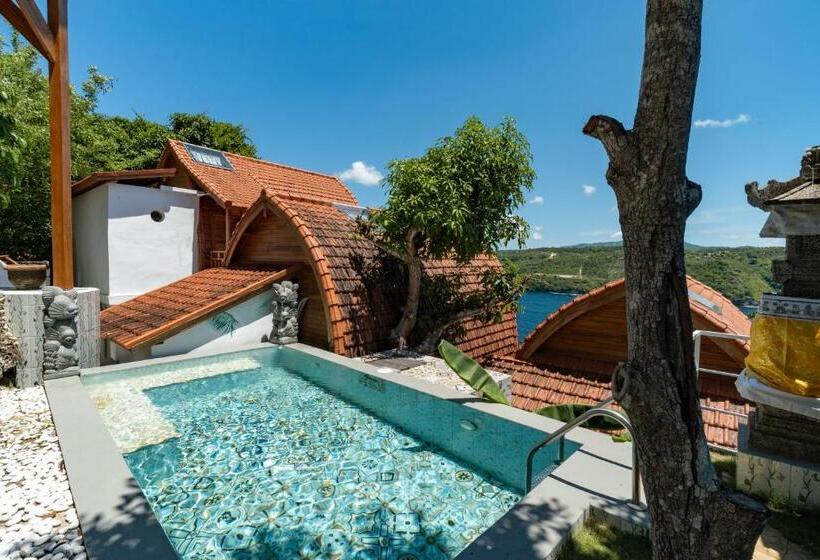 Полулюкс с Бассейном, Butterfly Villas Nusa Ceningan