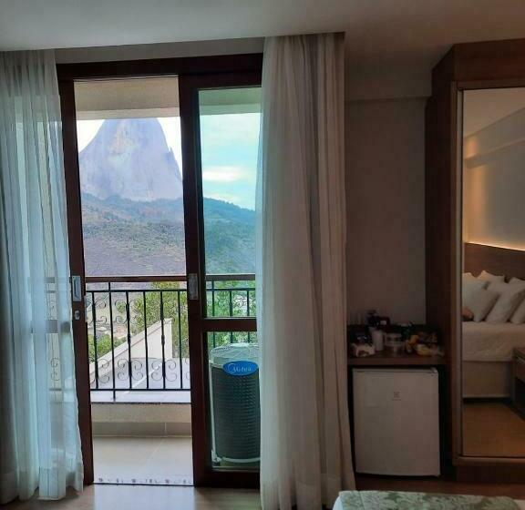 Апартаменты 1 Спальня с Балконом, Apartamento Pedra Azul   Hospedagem Nas Montanhas