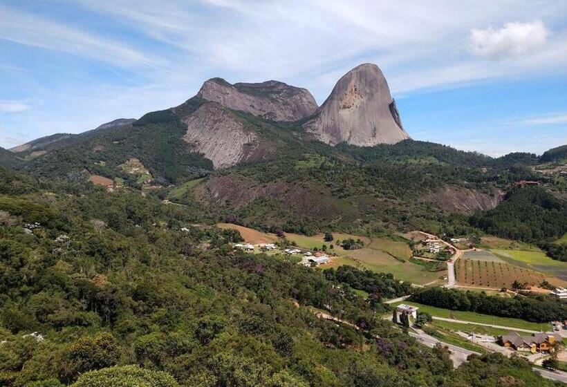 Апартаменты 1 Спальня с Балконом, Apartamento Pedra Azul   Hospedagem Nas Montanhas