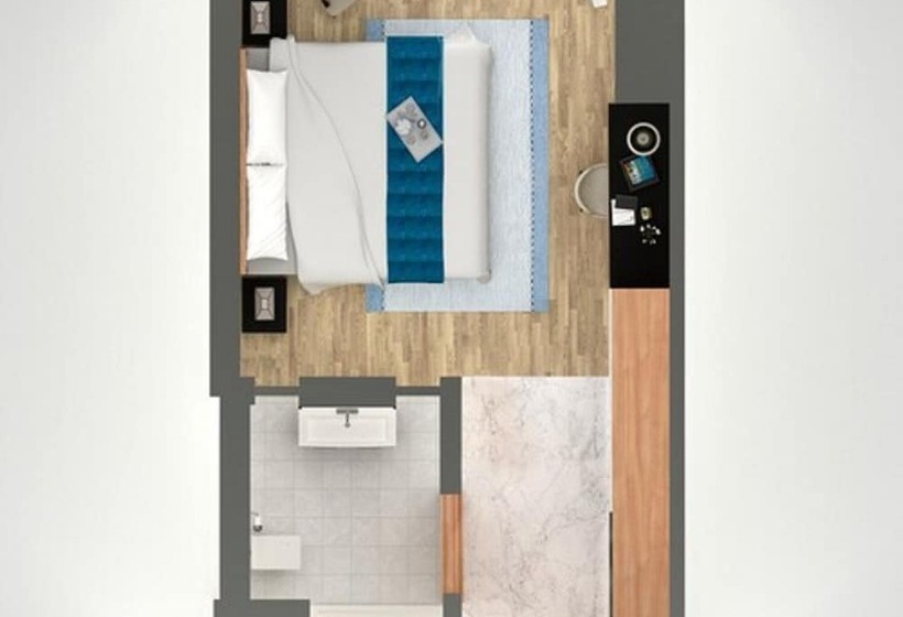Номер Deluxe Вид на Город, Wyndham Grand Istanbul Levent Hotel & Conference Center