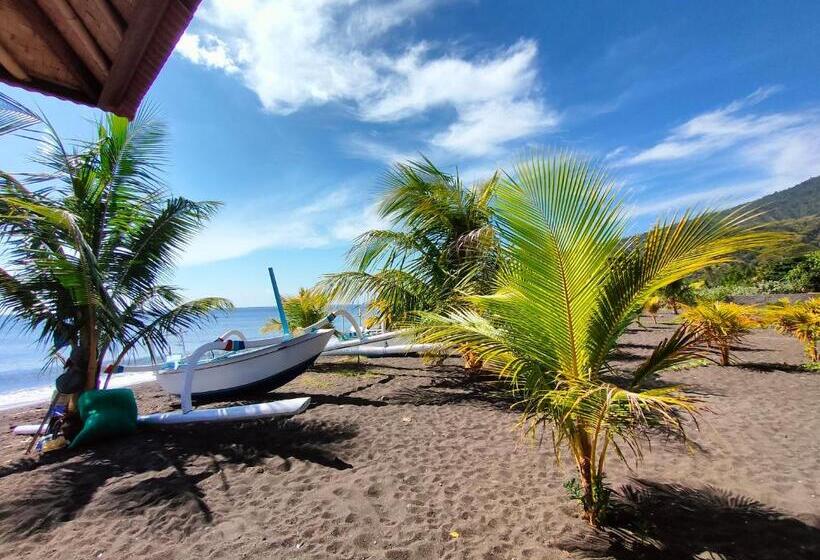 디럭스 룸 측면 바다 전망, Yogi Beach Cabin