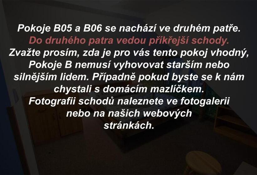 Номер Стандарт Трехместный, Podskalí Adršpach