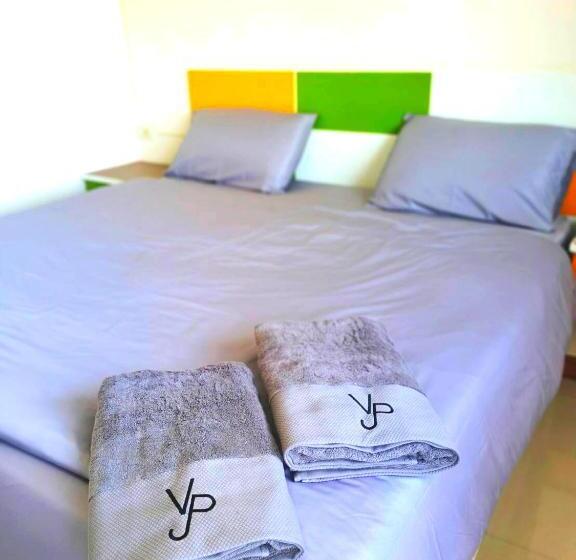 침실 1개 아파트, โรงแรมวิจิตรพร อุบล Vjp Hotel Ubon