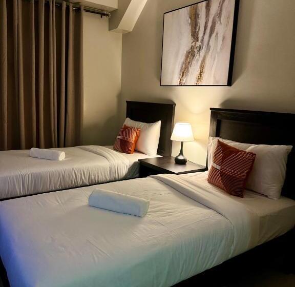 اتاق لوکس با چشم‌انداز شهر, G Square Residences