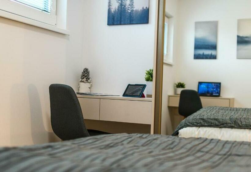 Апартаменты Deluxe 1 Спальня, Apartmány Nmnm Rezidence Nad Městem