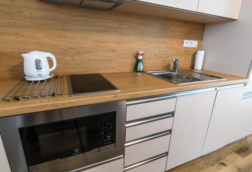 Апартаменты 1 Спальня, Apartmány Nmnm Rezidence Nad Městem