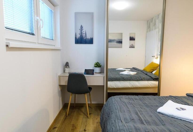 Апартаменты Deluxe 1 Спальня, Apartmány Nmnm Rezidence Nad Městem