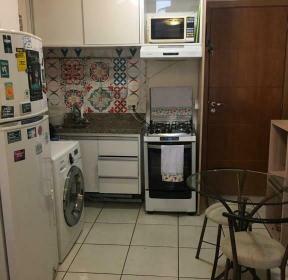 带1个卧室带花园景观的公寓, Life Resort   Flat Aconchegante