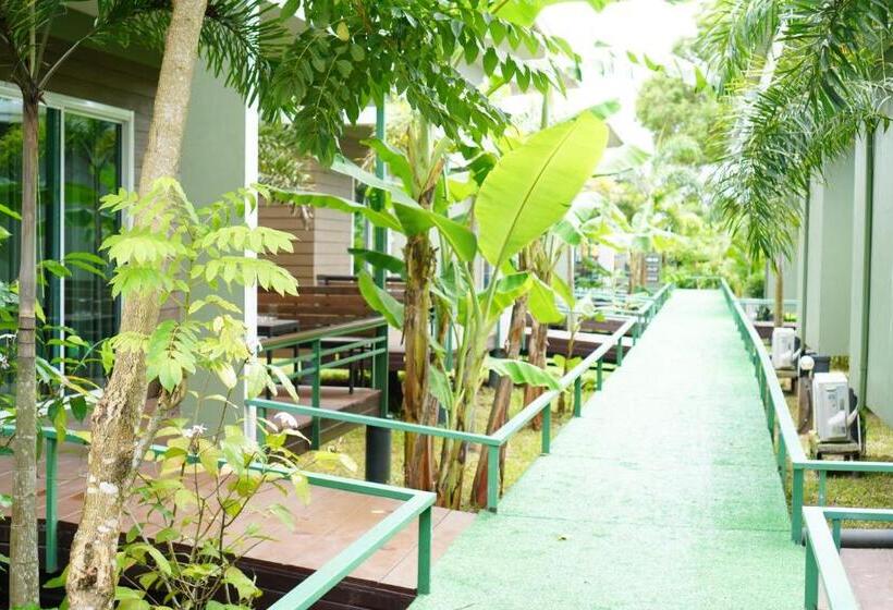 带大床的标准间, Green Two Resort