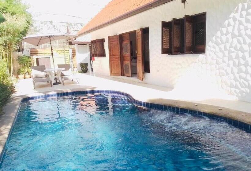 침실 2개 빌라, Btc Boutique Resort Private Pool Villas And Studios Hua Hin บ้านทะเลจีน บูติค รีสอร์ท หัวหิน