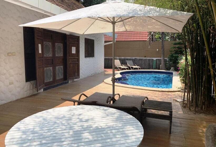 침실 2개 빌라, Btc Boutique Resort Private Pool Villas And Studios Hua Hin บ้านทะเลจีน บูติค รีสอร์ท หัวหิน