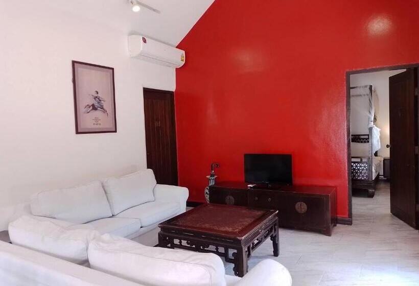 침실 2개 빌라, Btc Boutique Resort Private Pool Villas And Studios Hua Hin บ้านทะเลจีน บูติค รีสอร์ท หัวหิน